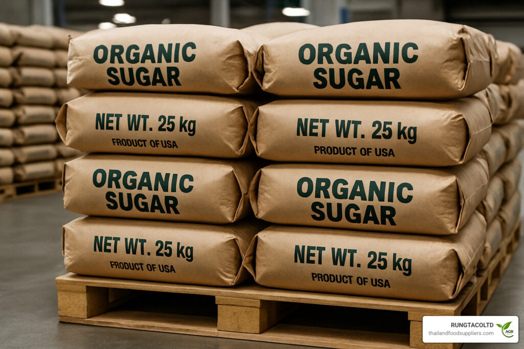bulk organic sugar