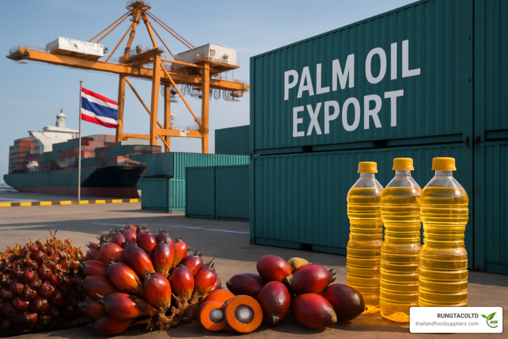 Thailand palm oil export